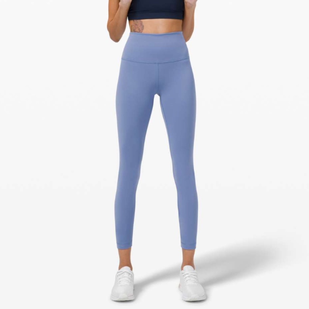 Lululemon Wunder Train High-Rise Tight 25" in Water Drop Size 14